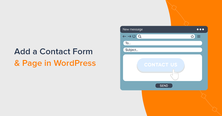 SiteSaga's tweet card. Wondering how to add contact form in WordPress? We've included each step for creating a contact form, adding it to the page & many more.