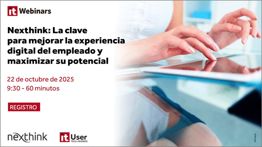 ITUser_ITDM's tweet card. Nexthink: La clave para mejorar la experiencia digital del empleado y maximizar su potencial