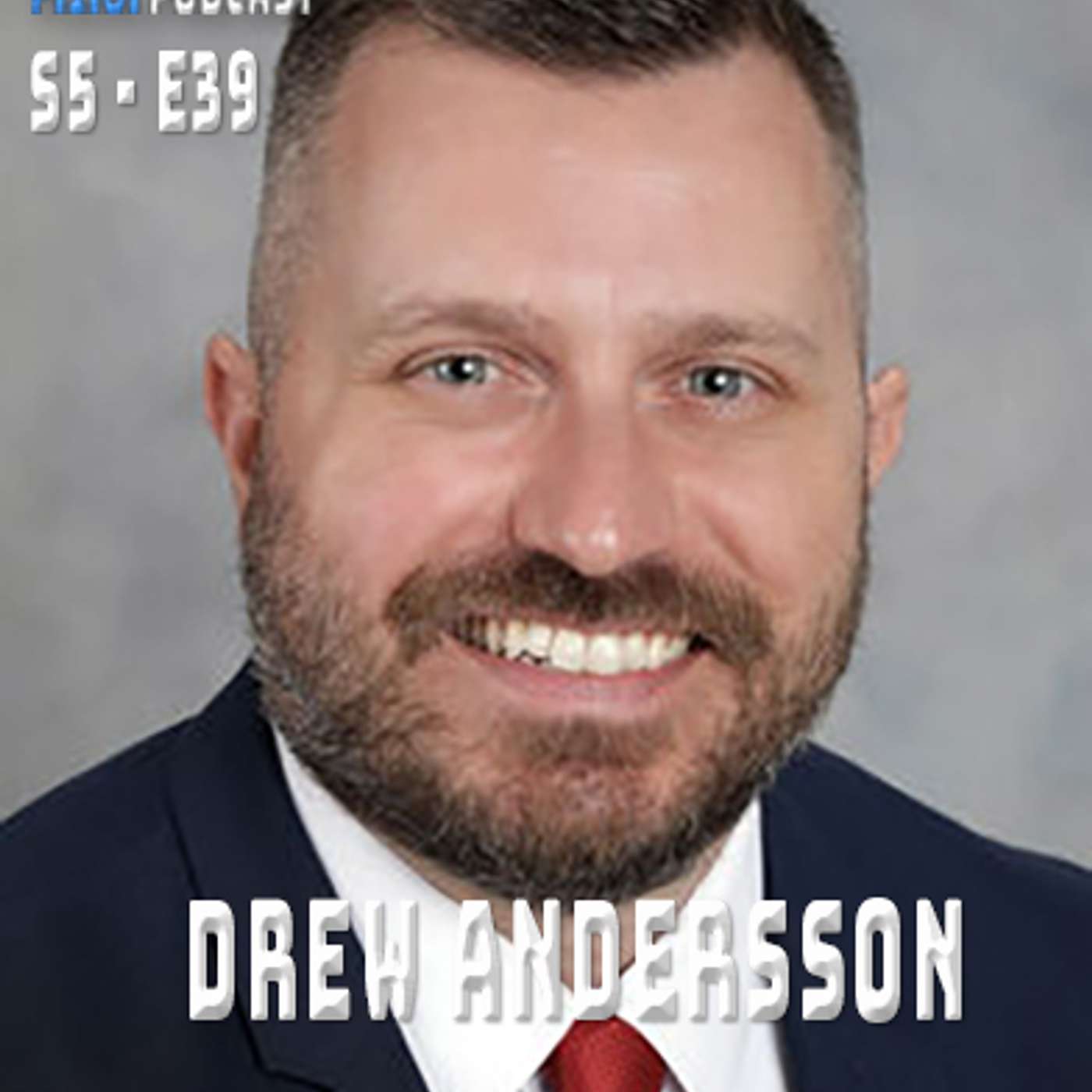 PIOPodcast's tweet card. S5 - E39: Drew Anderson - PIO - Bellevue PD (WA) - The PIO Podcast