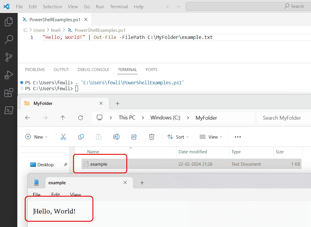 PowerShellFAQs's tweet card. Keep reading to know everything on how to Write String to File in PowerShell using various methods with examples.