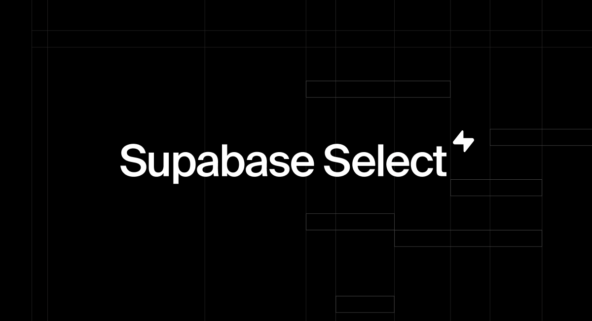 supabase's tweet card. Where builders come to learn. Jam-packed with sessions from the industry's best builders.