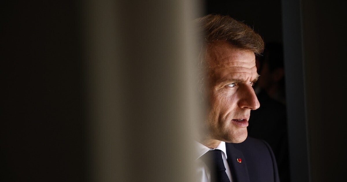 LEXPRESS's tweet card. Dissolution : pourquoi Emmanuel Macron en parle désormais officiellement ➡️ https://l.lexpress.fr...