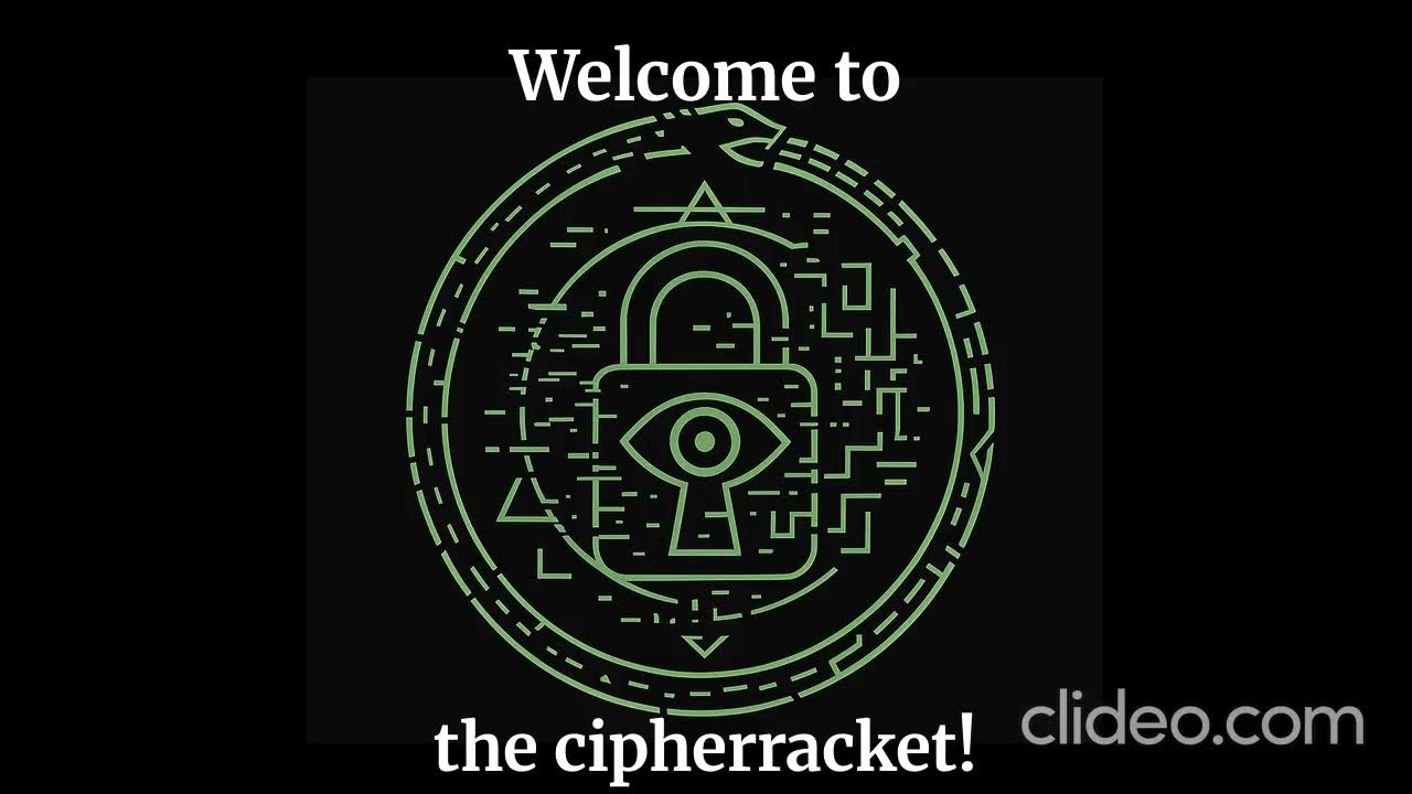 Cipherracket's tweet card. Welcome to the cipherracket!