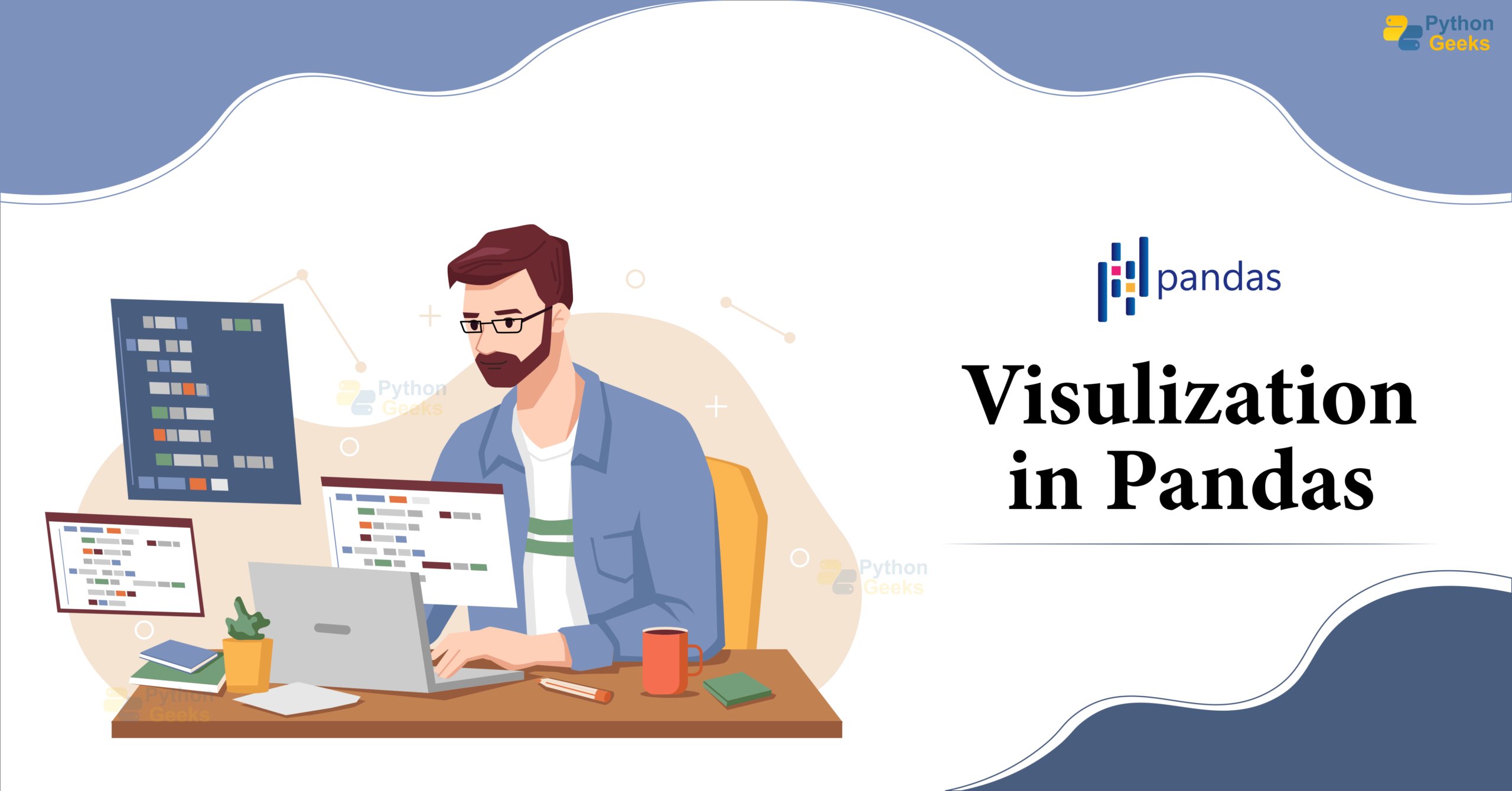 python_geeks's tweet card. Visualizing data not only beautifies the charts; it also transforms 'complex' series of numbers into effortless stories that everyone can understand.
