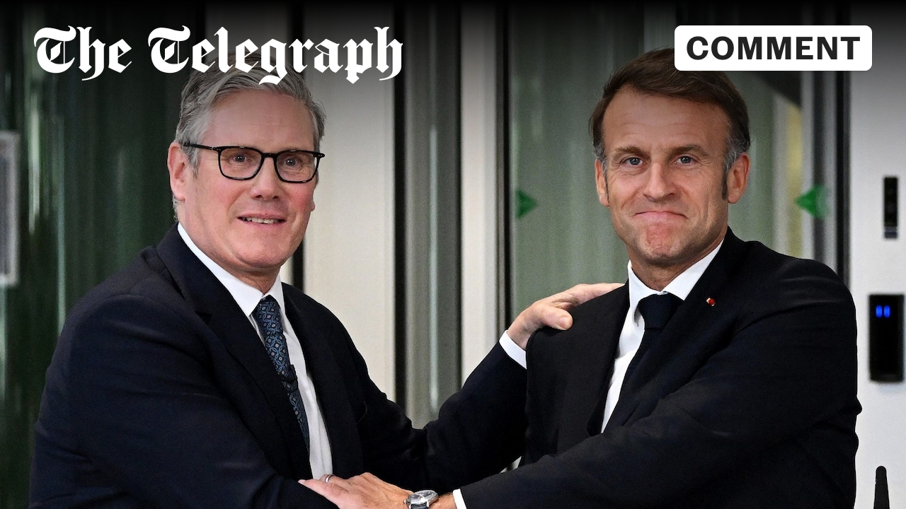 AllisterHeath's tweet card. Starmer and Macron have become brothers in arms committed to destroying all that is great about their countries
