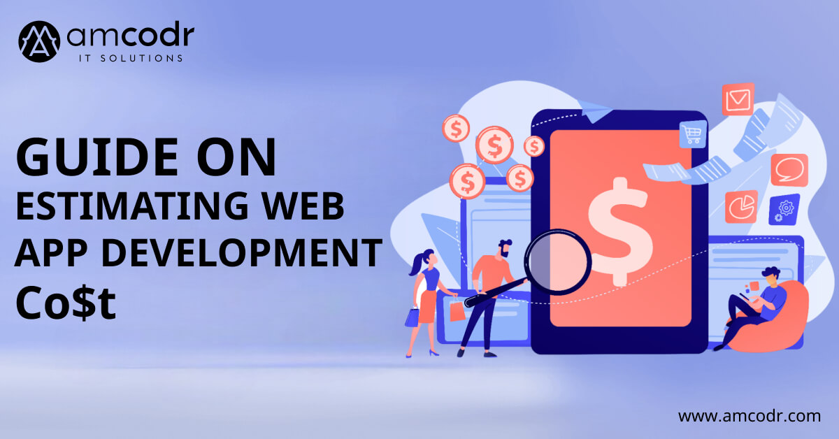 2016Amcodr's tweet card. Discover key factors that influence web application development costs and gain valuable insights to budget effectively.