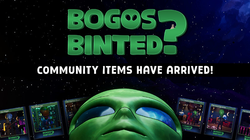 BogosBintedGame's tweet card. Lie, deceive, and craft badges!