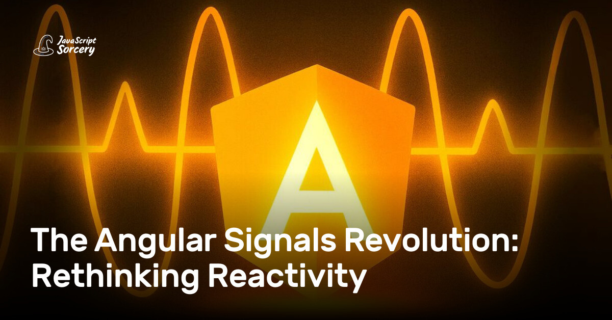 SonuKapoor1978's tweet card. In this first part of a three-part Angular Signals series, we'll take a fresh look at Signals from the perspective of someone building real-world apps.