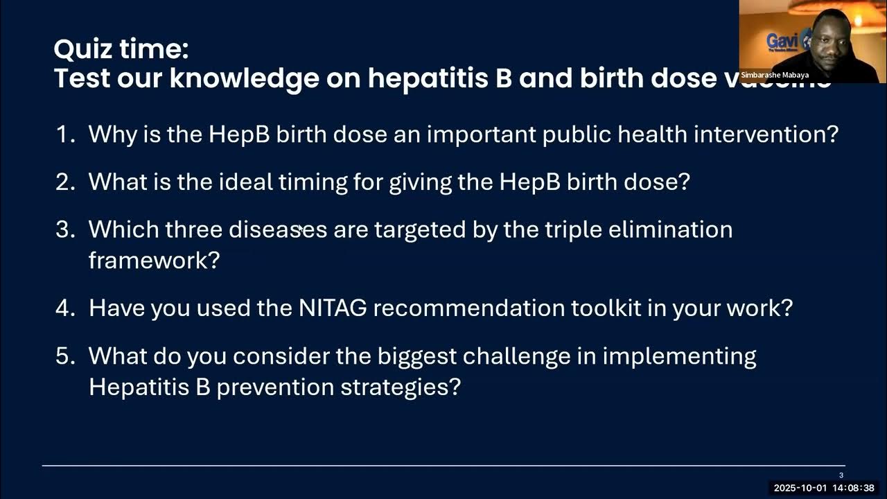 TechNet21Mod's tweet card. Protection from birth: Expanding access to hepatitis B birth dose