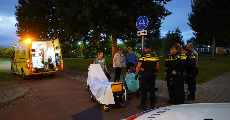 Man gewond na ongeval met elektrische rolstoel