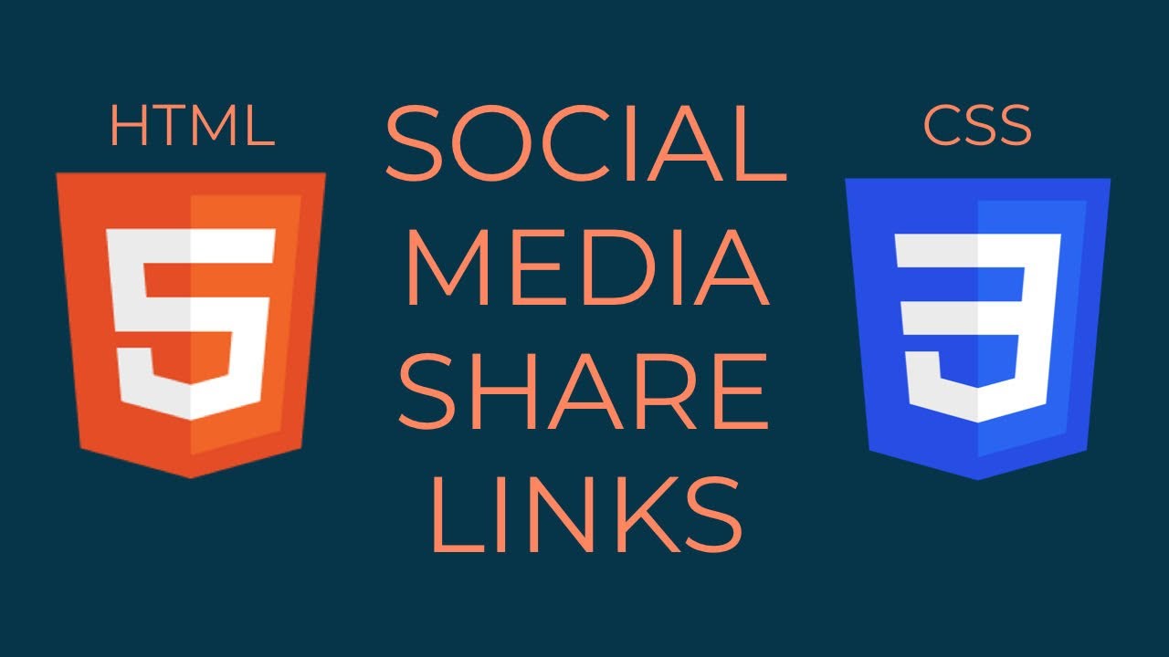 beginnerscode's tweet card. How to make Social Share buttons - basic HTML and CSS Web Development...