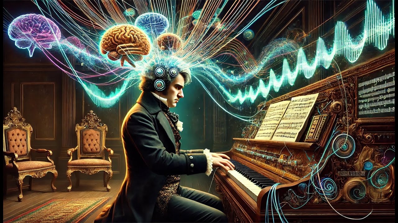 MyOldNine's tweet card. Neural Decoding: How Your Brain Composes Music Explained by Beethoven...
