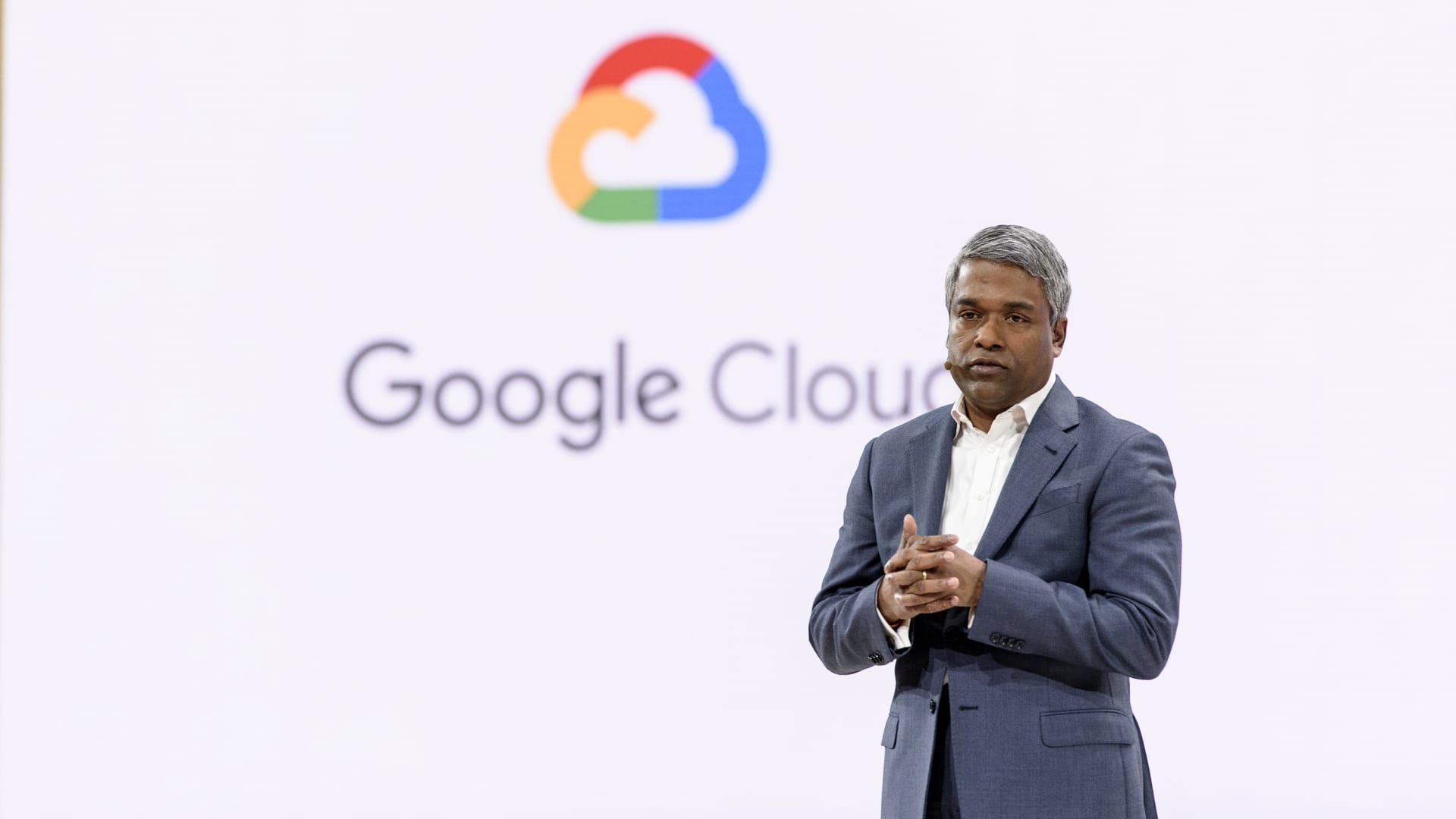 CNBC's tweet card. The latest layoffs come as Google accelerates cuts to focus spending on artificial intelligence infrastructure.