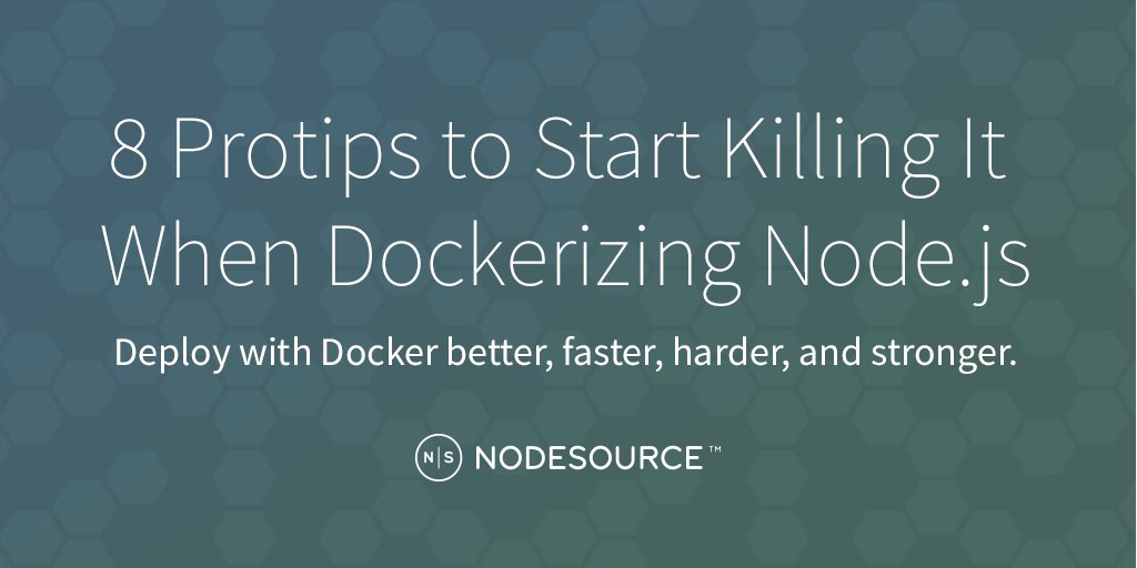 jamestopcoder's tweet card. Dockerizing Node.js applications is awesome - but are you doing everything possible to make the process as reliable and vigorous as possible?