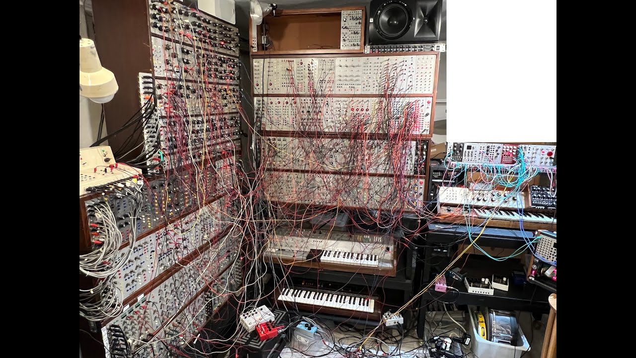 ModularSynth's tweet card. Live modular synthesizer soundscape to serve as the soundtrack to a...