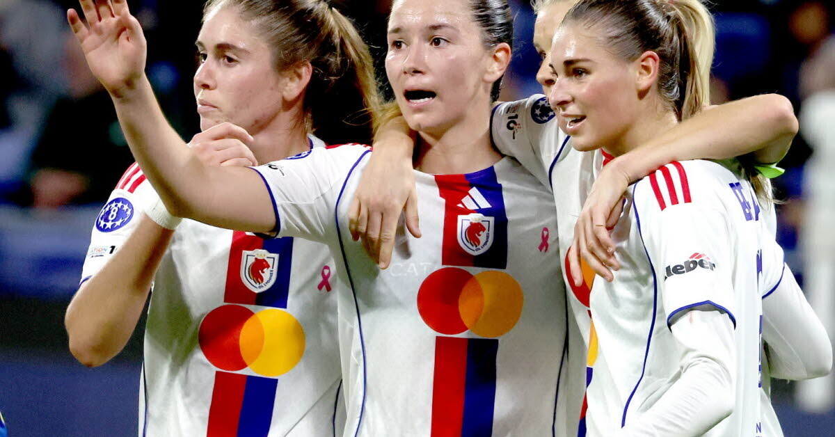 Le_Progres's tweet card. Ligue des Champions  : OL Lyonnes s'impose face à St Pölten