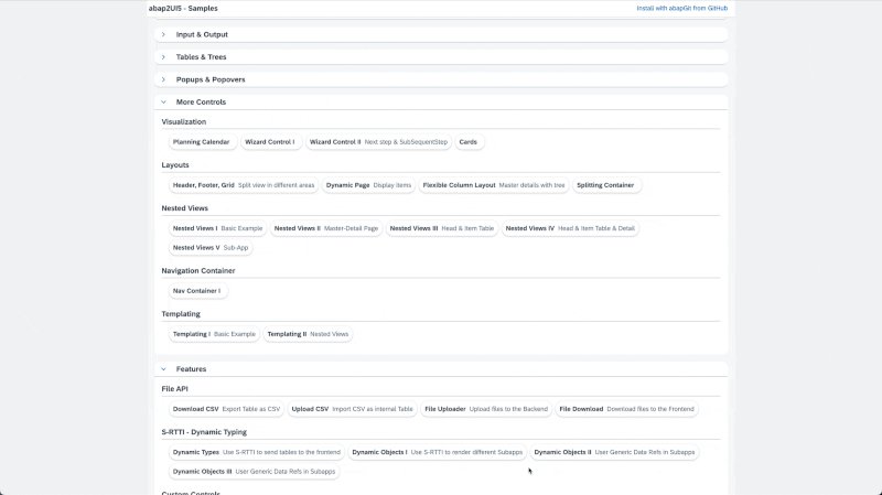 abap2UI5's tweet card. Latest PRs have brought some great new features to the Wizard Control! 🪄 Thank you to all the contributors of abap2UI5! 🙏 Check out the sample here 👇 https://lnkd.in/eVXyagQ5 #abap #sapUI5...