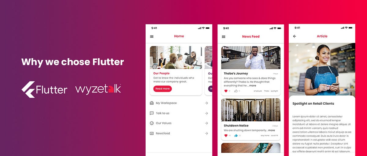 flutterweekly's tweet card. Some would wonder why a company whos development team speaks almost exclusively Javascript would choose flutter to build their next…