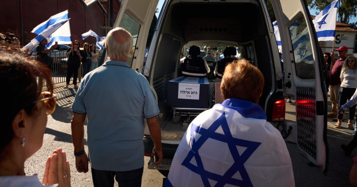 Le_Progres's tweet card. Proche-Orient. Gaza : le retour compliqué des dépouilles d’otages peut-il compromettre le cessez-...