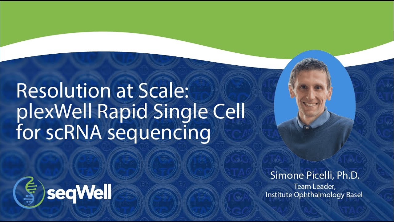 sambasci's tweet card. seqWell - Resolution at scale: plexWell™ Rapid Single Cell for scRNA...
