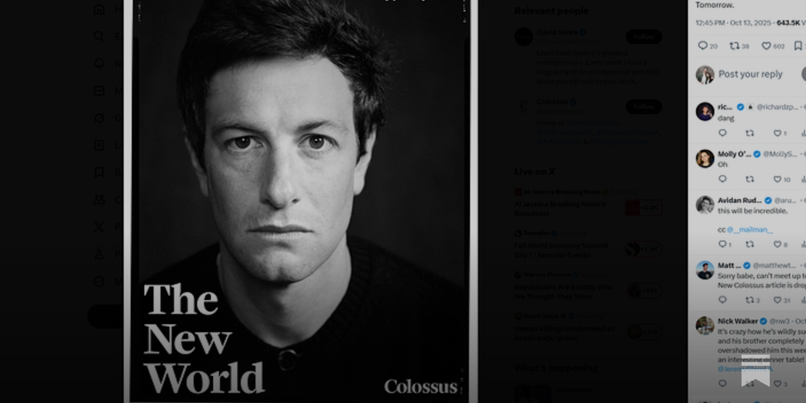 discourse_blog's tweet card. A new tech "magazine" promises a conflict-free approach to prestige press.