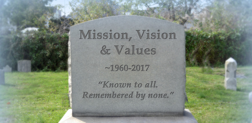 PassionLab_PL's tweet card. Ask any CEO – or any employee – to recite their company’s Mission, Vision & Values and more often than not, you’ll get a blank stare. Few can remember these statements and virtually no one knows what...
