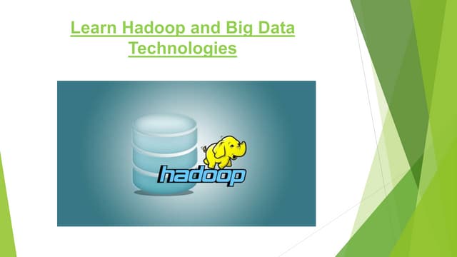 raihanpatil's tweet card. Learn hadoop and big data technologies