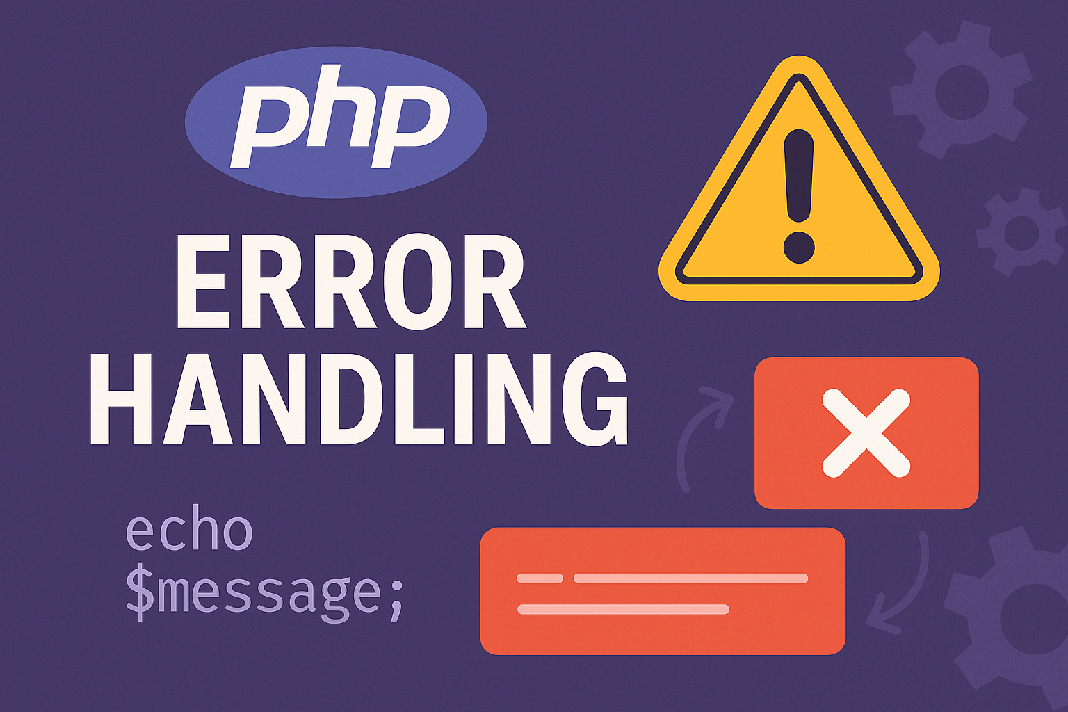 phptutpoints's tweet card. In this article, we will explore PHP error handling and discuss the best practices for handling errors in your PHP applications.