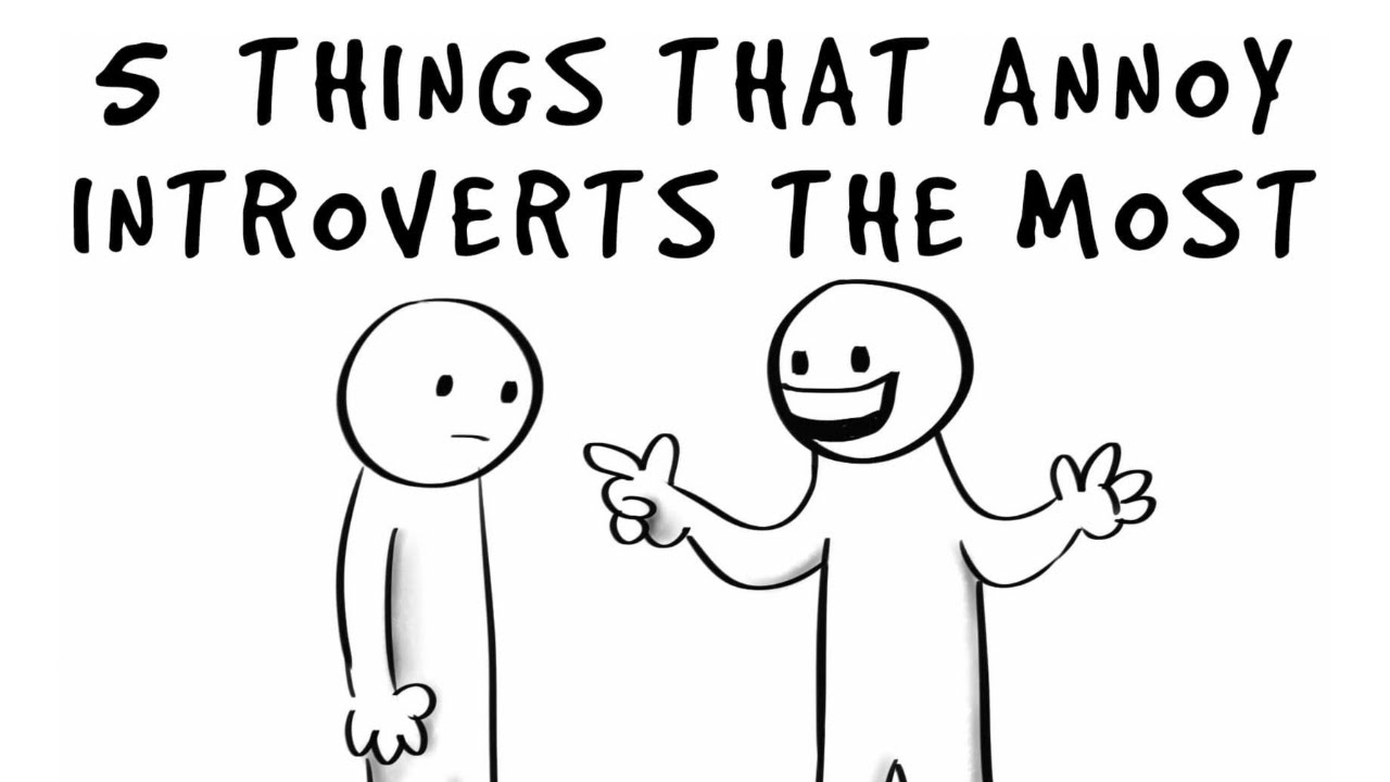 IntrovertProbss's tweet card. 5 Things That Annoy Introverts The Most