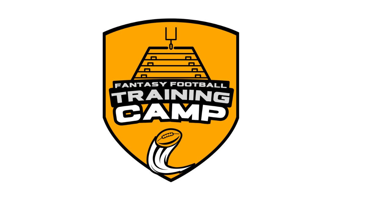 FFTCamp's tweet card. Join the excitement of Fantasy Football at our virtual conference on August 2-3, 2025. Get your free ticket now!