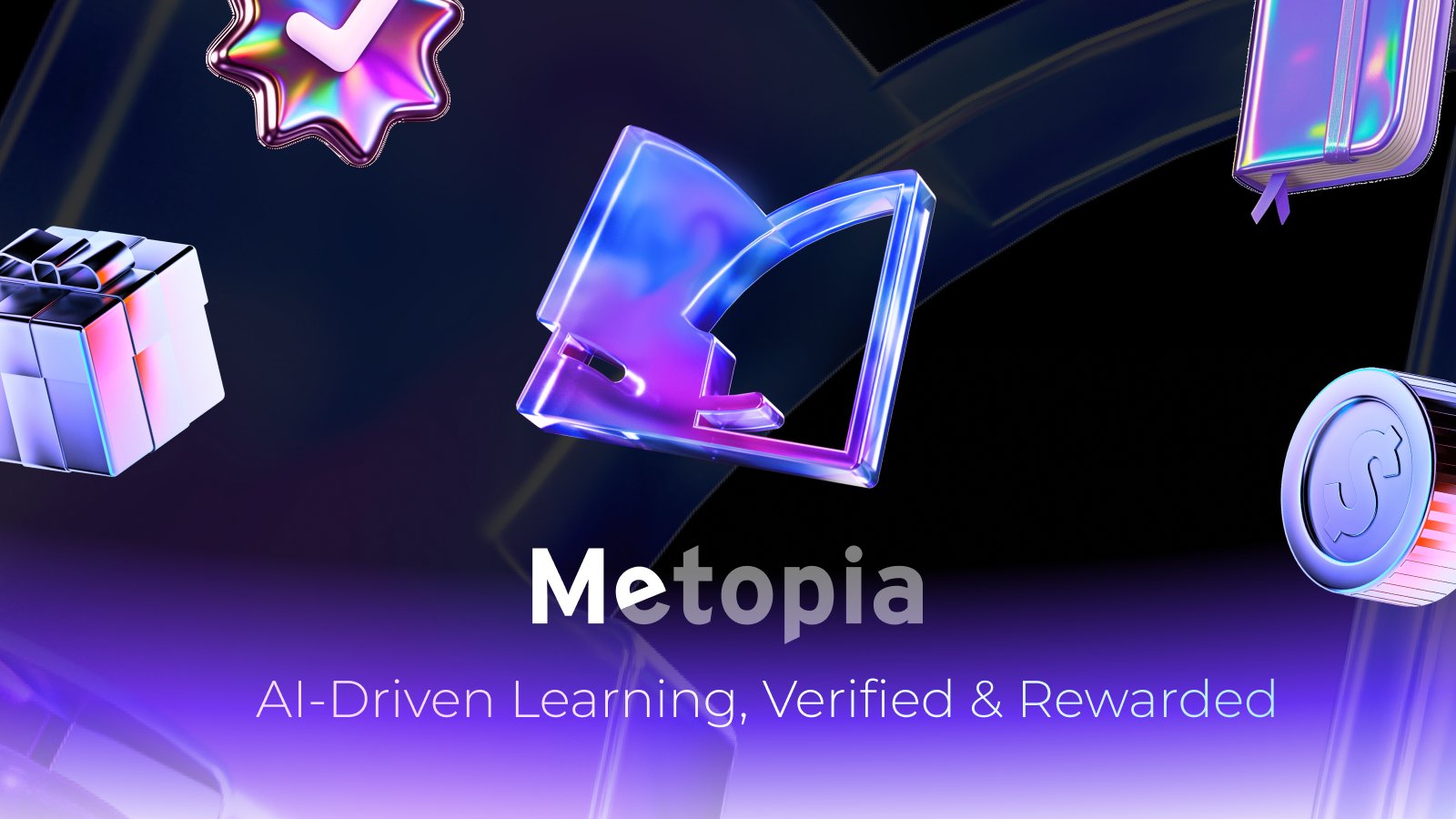 Metopia_xyz's tweet card. Metopia pioneers verifiable credentials, an interactive Web3 academy, and reputation-based raffles/opportunities. Build, learn, and earn in a decentralized ecosystem.