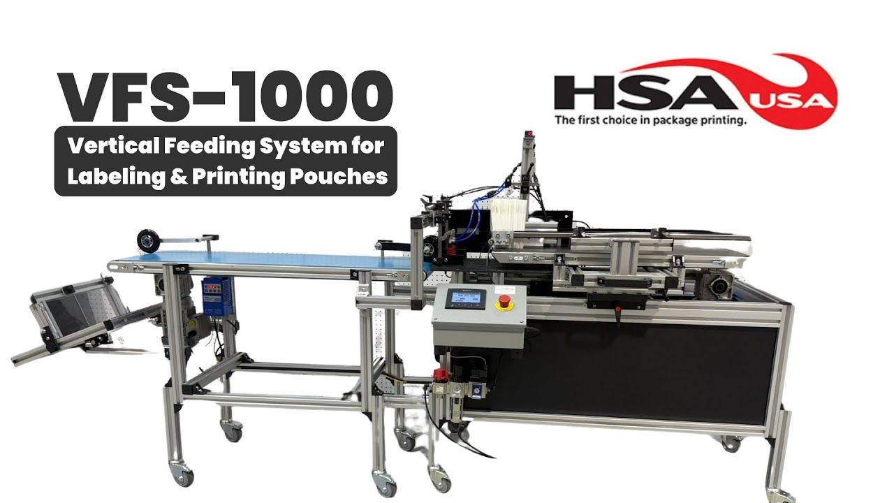 dartronics's tweet card. VFS-1000 for Feeding Zippered Pouches: Fast, Accurate & Automated