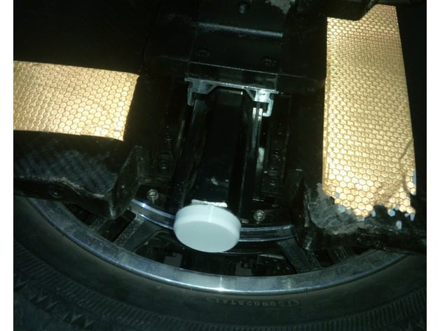3DModularSystem's tweet card. This thing is a protective cap for the bottom of your Inmotion V11 EUC.It fits V11 Batch 3. (not sure for the other batches).On my wheel it fits perfectly, no glue, it keeps in place just by pressu...