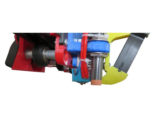 3DModularSystem's tweet card. PurposeThis part is to be installed at the front of E3D chimera cooling fan.It allows to hold a 5015S blower fan and direct the airflow toward both hot ends nozzlesIt has to be mounted aver the...