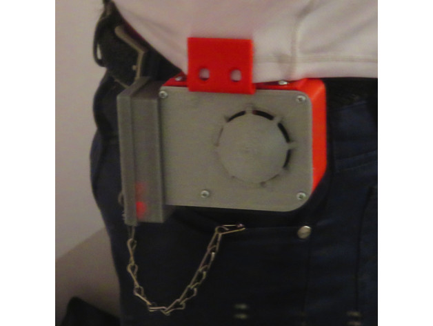 3DModularSystem's tweet card. PurposeThis thing is V1 of the belt mount mini cooler fanIt clips itself on any belt.-Can be mounted on your side, or on your back-The 9V battery is a Lithium-Ion battery (1000mAh), rechargeable by...