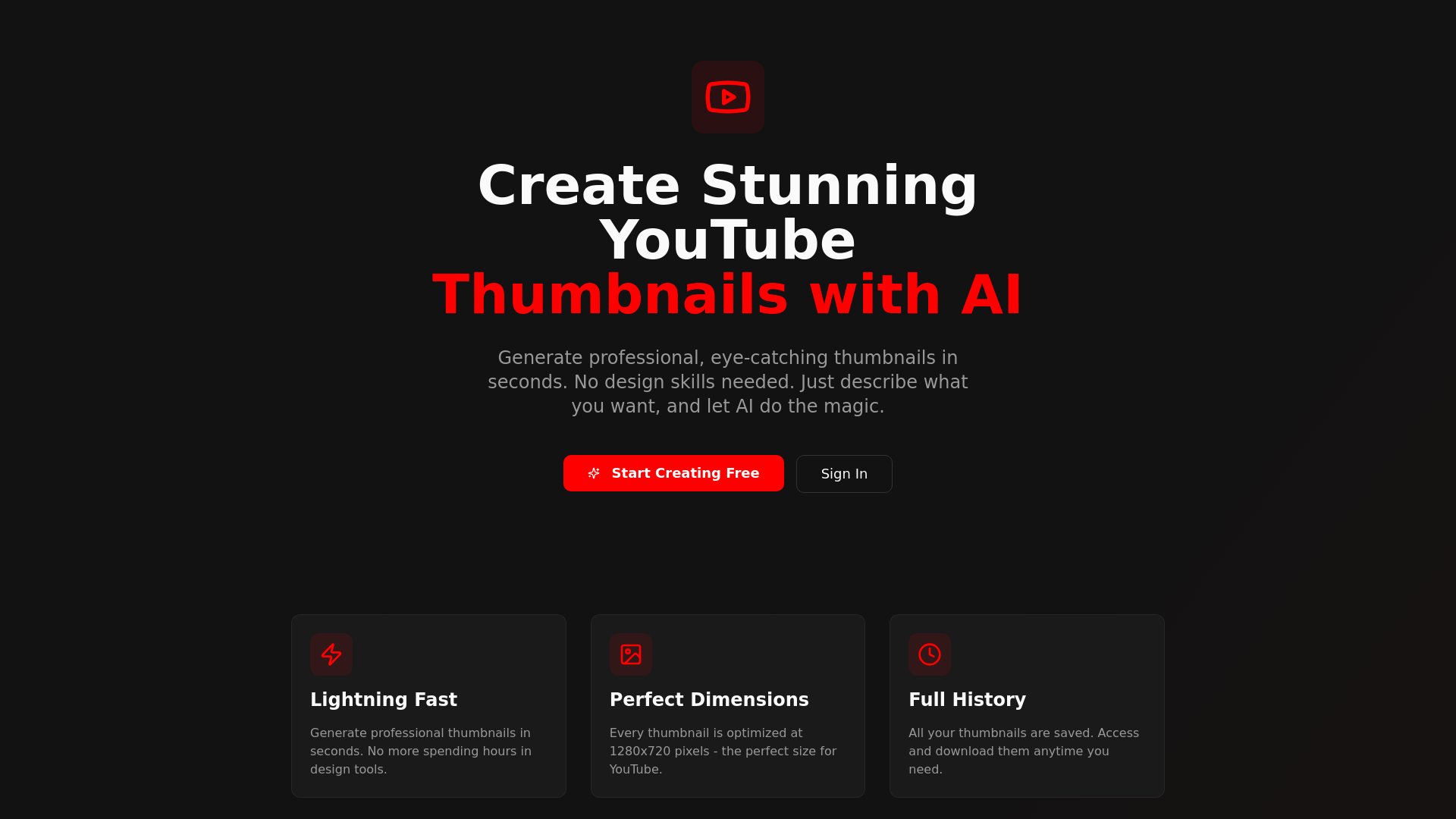 nocodeveloper's tweet card. Crea miniaturas profesionales para YouTube en segundos usando inteligencia artificial.