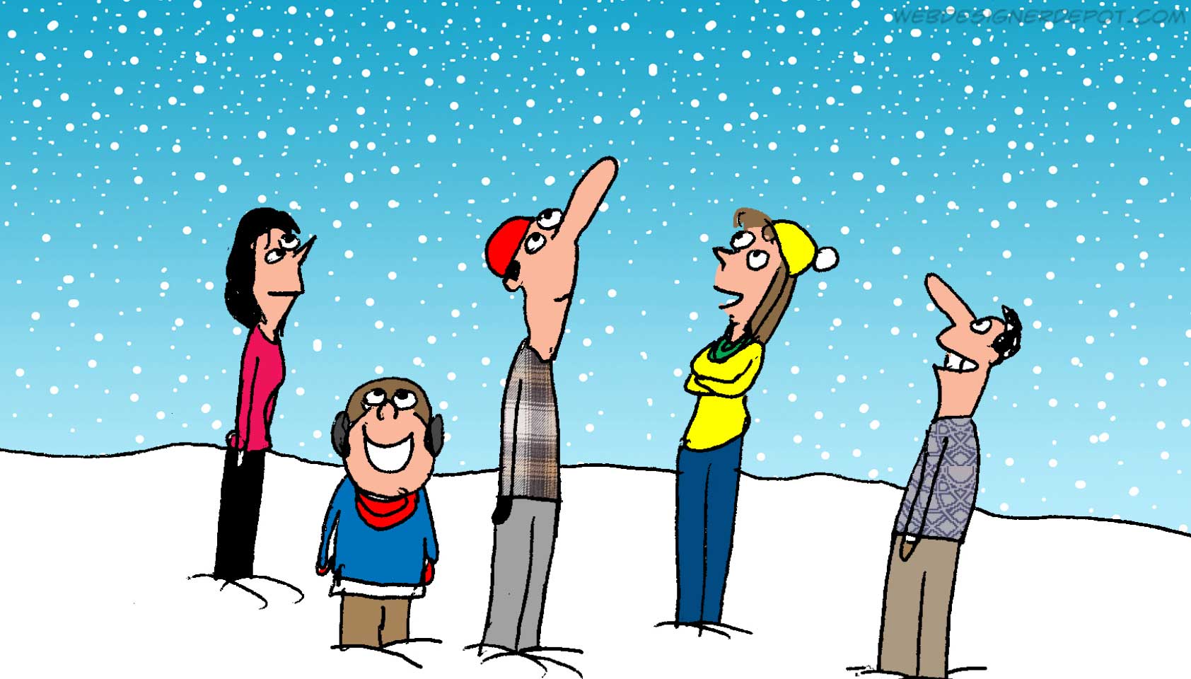 snippetvalley's tweet card. Every week we feature a set of comics created exclusively for WDD.