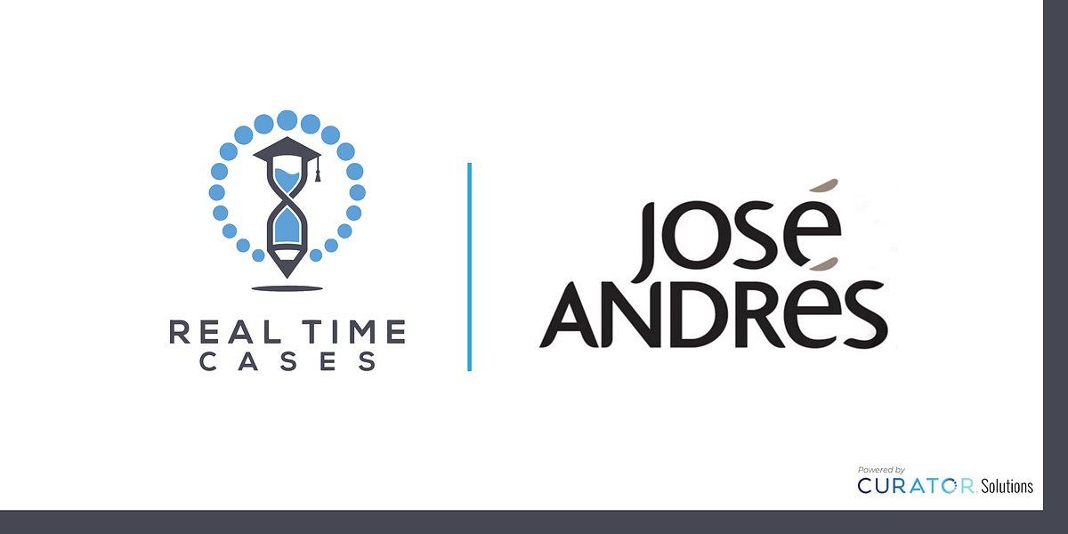 curatorsolution's tweet card. Curator Solutions and José Andrés expand long-standing partnership to deliver timely experiential learning modules for business students…