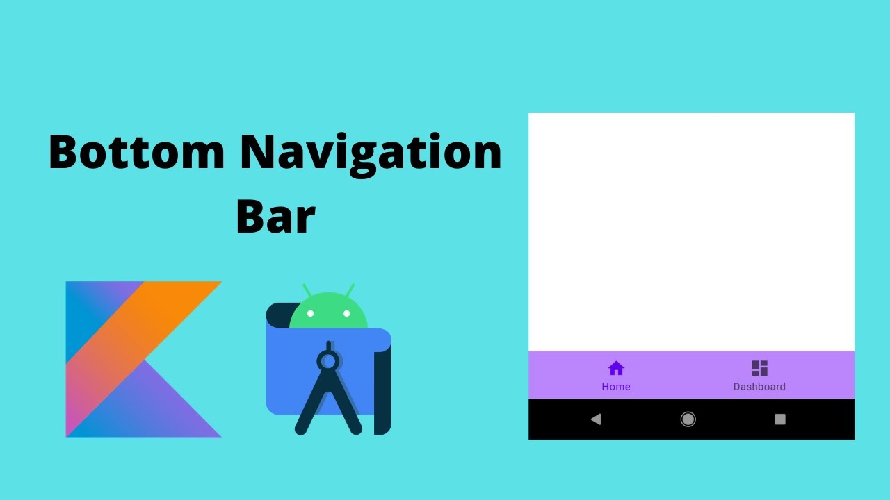 thecodingninja1's tweet card. Bottom Navigation View using Fragments | Android Studio | Kotlin |