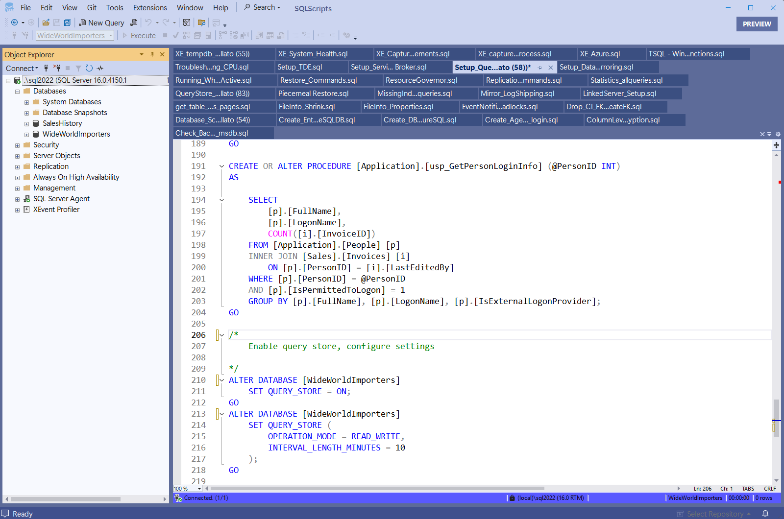 AnalyticAnna's tweet card. The SSMS 21 Preview 1 release is now available