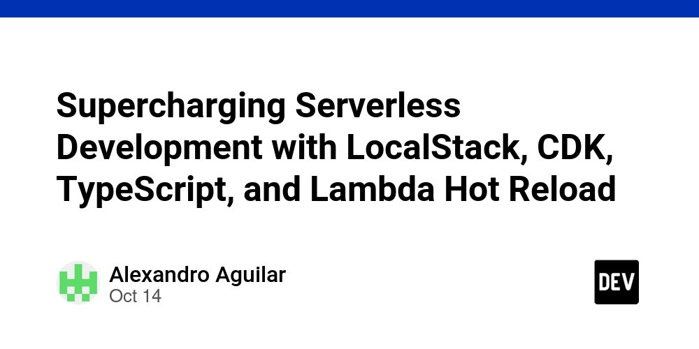 TSTrendss's tweet card. When building serverless applications on AWS, developers often hit a wall: slow feedback loops. Waiting minutes for a Lambda deployment to test a simple change kills momentum. But what if we could ...