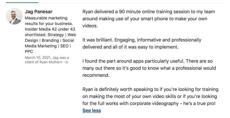 FirstFrameProd's tweet card. A few years ago I used to doubt myself and my ability. But when you receive feedback like this, it reassures you are doing the right thing, adding value, and makes the journey all worthwhile 👍 Big...