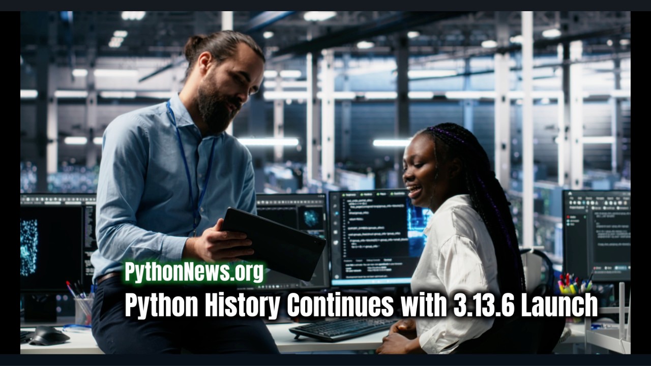 pythonnewsorg's tweet card. Python, the programming language that began its journey in the late 1980s, continues to dominate the programming world in 2025 with the release of Python 3.13.