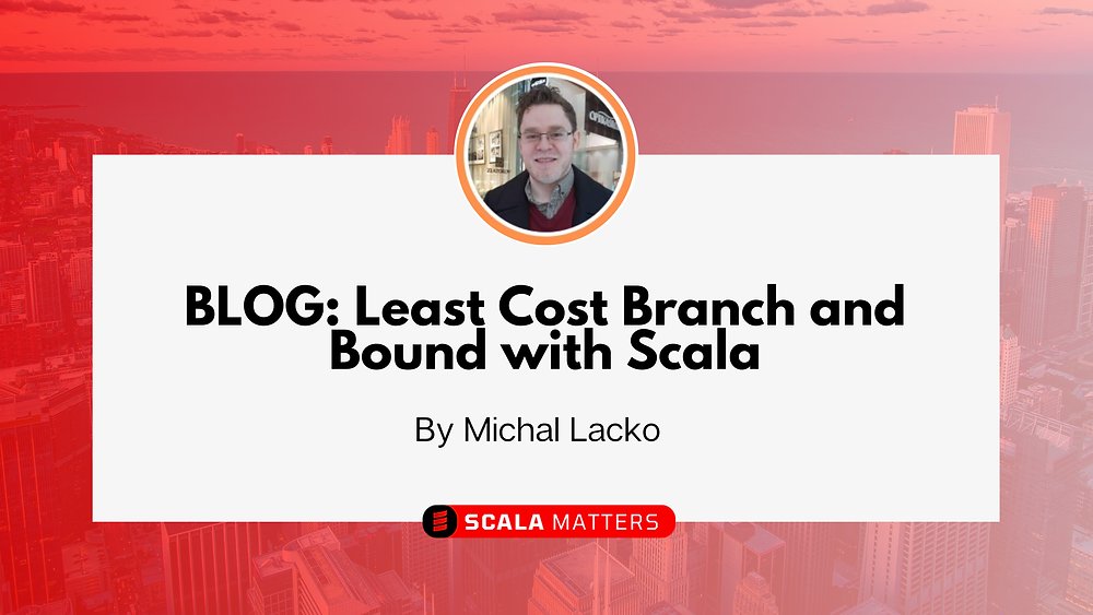scalaMatters's tweet card. By Michal LackoIn this article I would like to introduce you to an algorithm I learned some time ago. While it blew my mind I used it only maybe twice in my life. Still learning it felt like gaining...