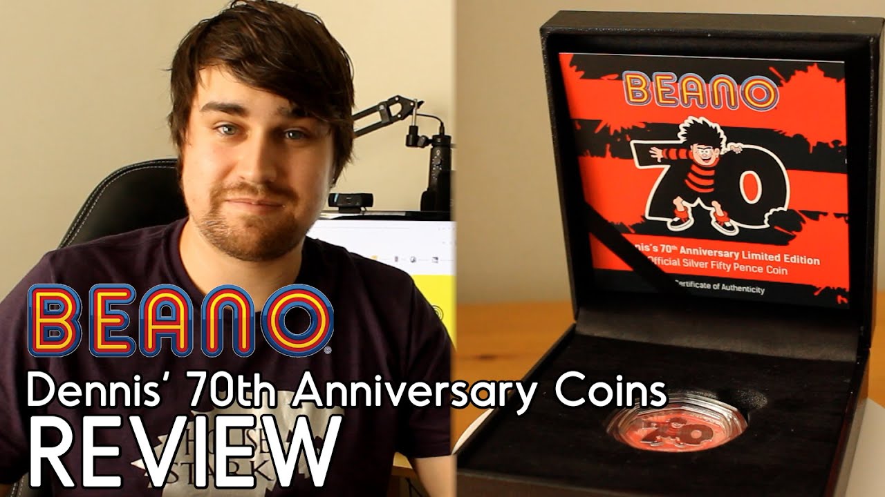 LukeNyul's tweet card. Beano | Dennis' 70th Anniversary Coins | REVIEW (Sorry it's so late!)