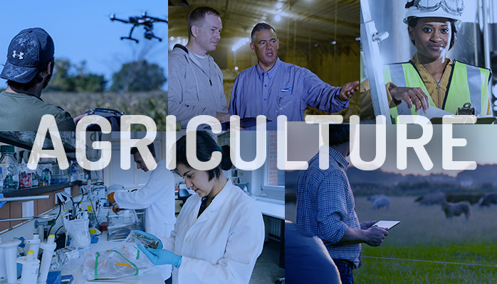 hacker_unit's tweet card. Everyone talks about IT, energy and health care as the growing industries of the future, but agriculture should be on that list, too! This is an exciting time to be in #MyIndustry of agriculture....