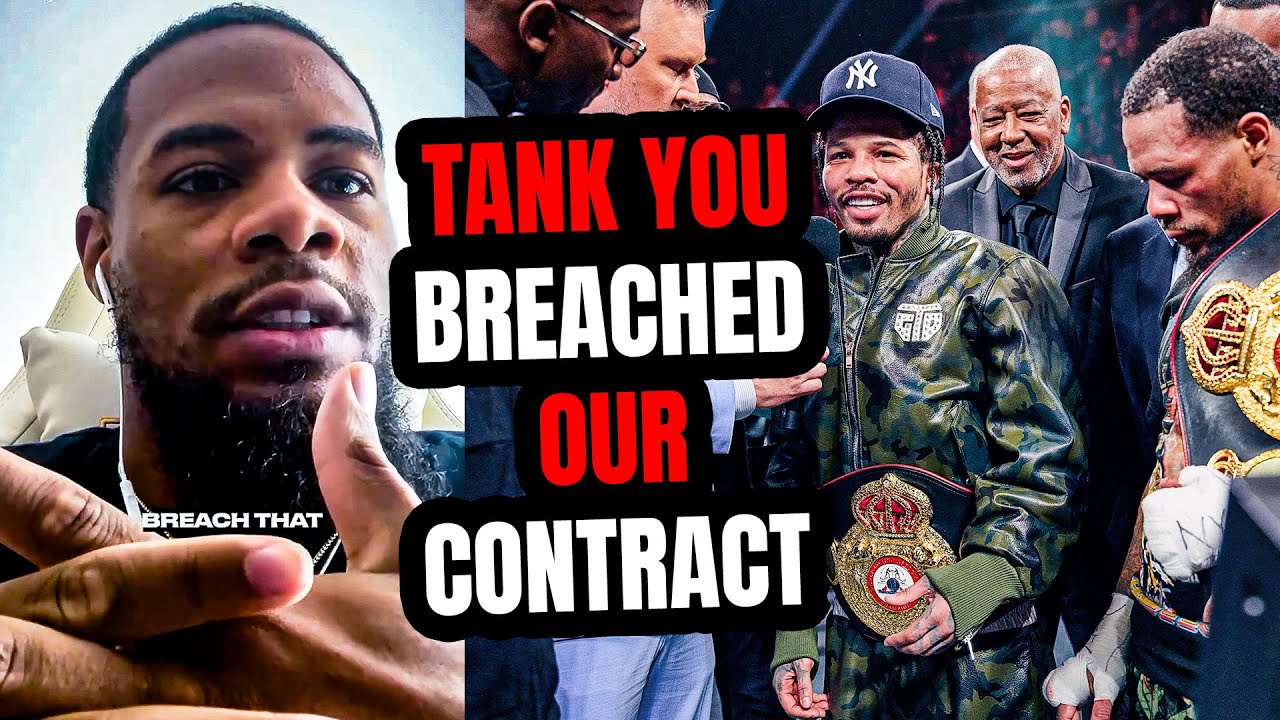 Boxingego's tweet card. Lamont Roach REVEALS why Gervonta tank Davis was WRONG to take $40...