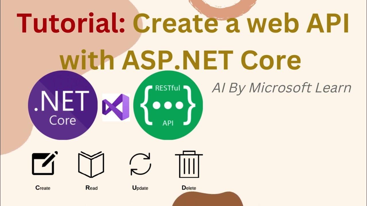 AshrafsalahW's tweet card. Tutorial: Create a web API with ASP.NET Core