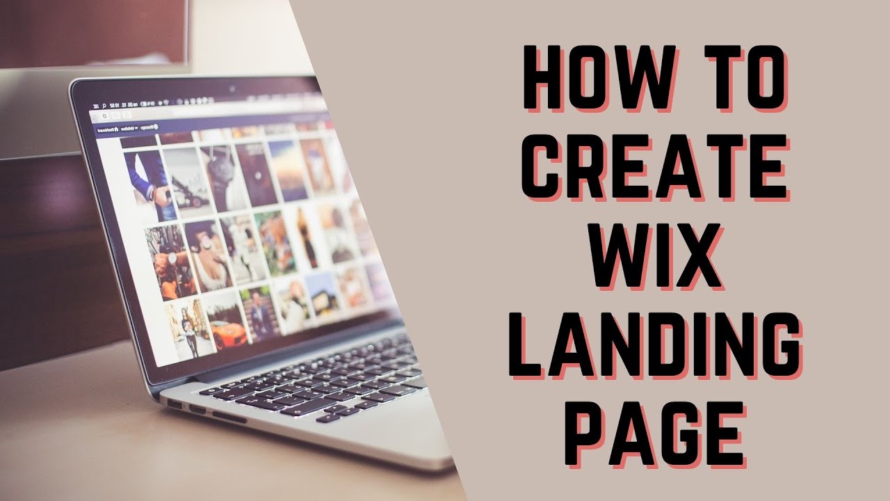 codeallhub's tweet card. HOW TO CREATE WIX LANDING PAGE 2022 | Wix Tutorial 2022