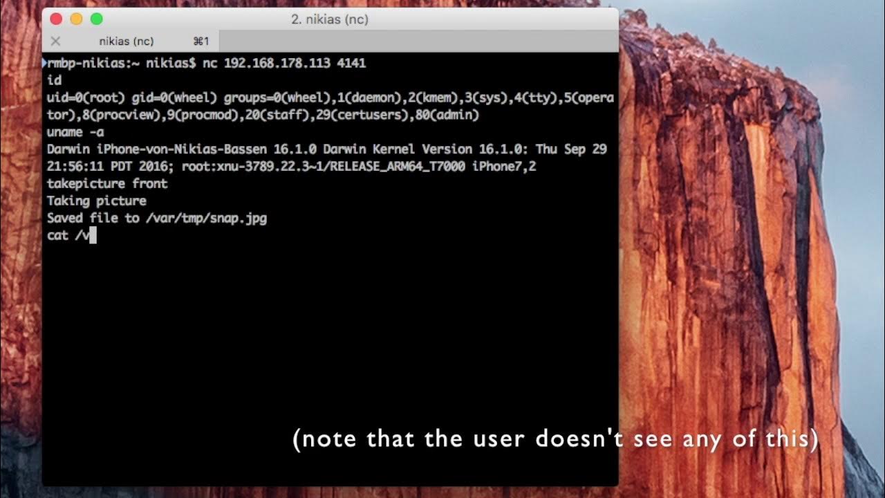 ihackbanme's tweet card. Ian Beer's iOS 10.1.1 Exploit Demo and Detection